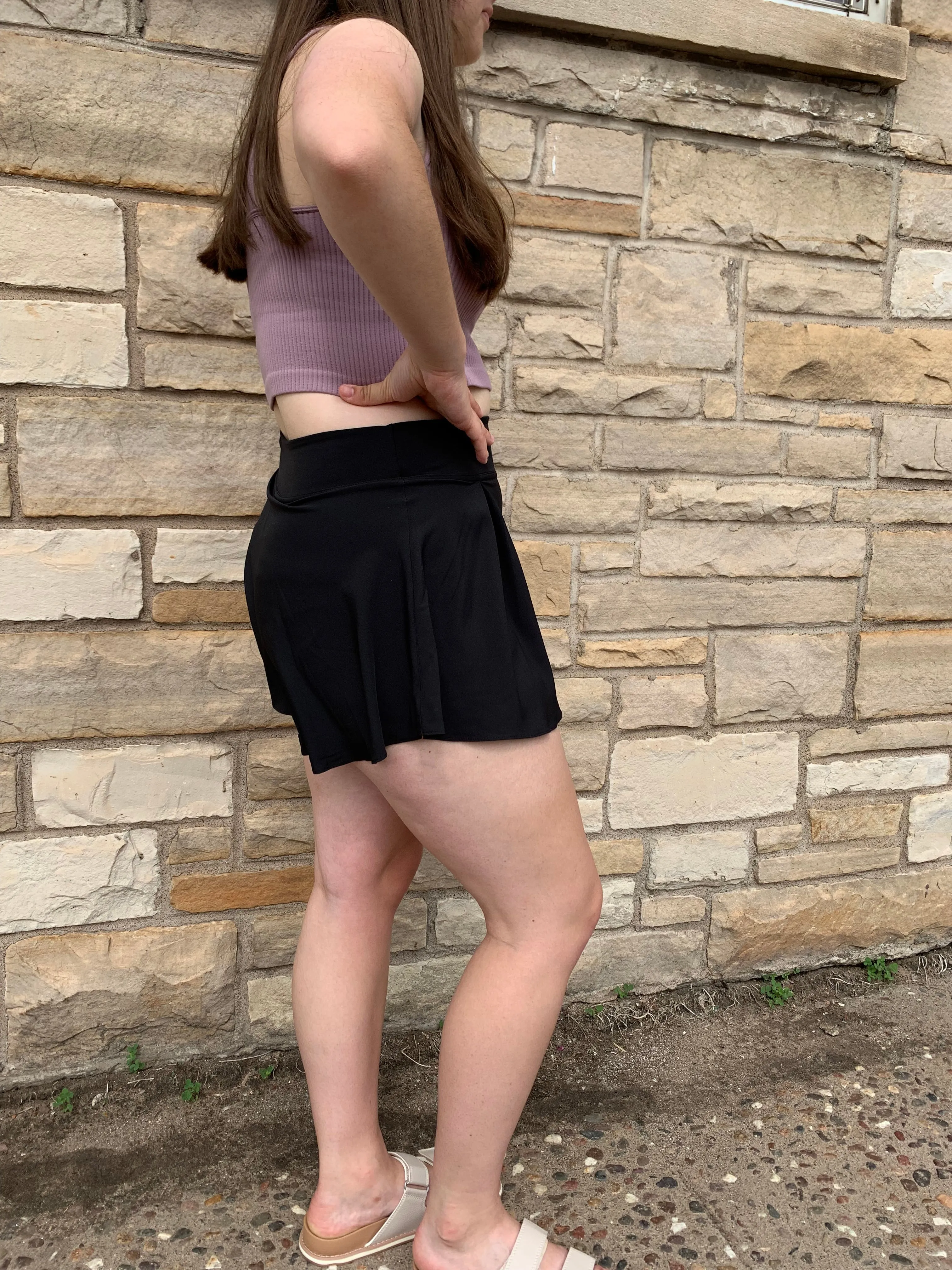 Activewear Two In One Mini Skort