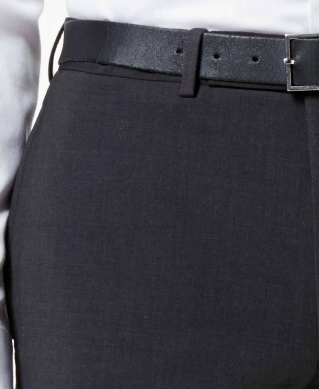 Calvin Klein Men's Skinny Fit Infinite Suit Dress Pants Charcoal Grey 40 x 34