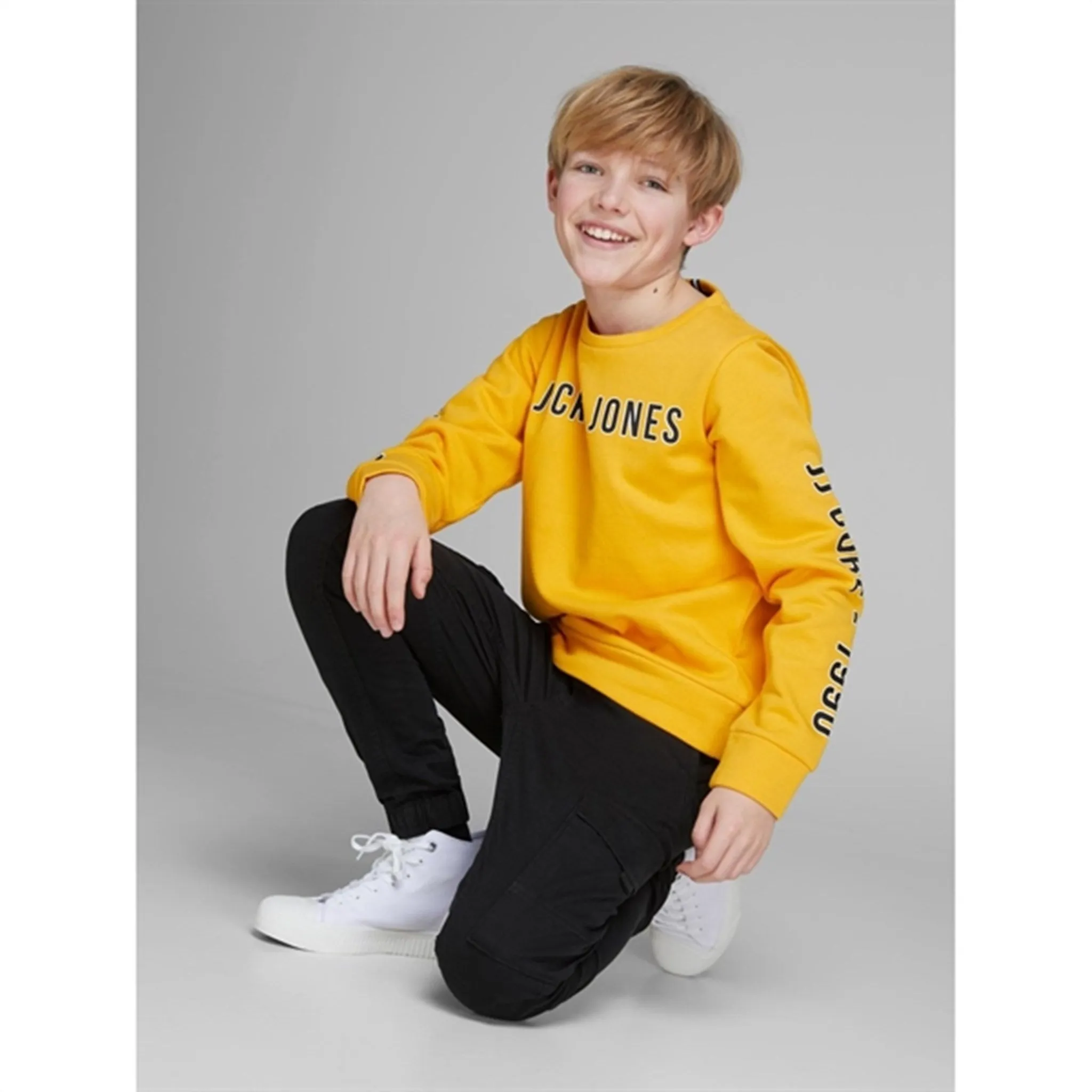 Jack & Jones Junior Black Paul Flake Pants 542 Noos