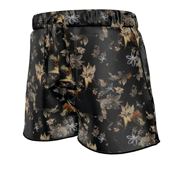 Womens Luxury Pyjama Shorts - Moon Light Botanicals Collection