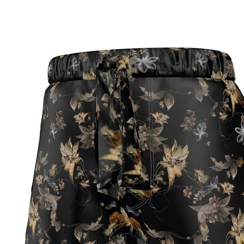 Womens Luxury Pyjama Shorts - Moon Light Botanicals Collection