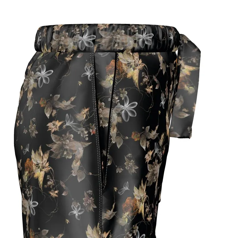 Womens Luxury Pyjama Shorts - Moon Light Botanicals Collection