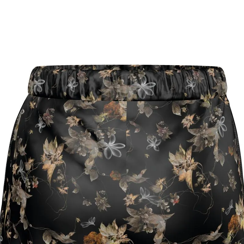 Womens Luxury Pyjama Shorts - Moon Light Botanicals Collection
