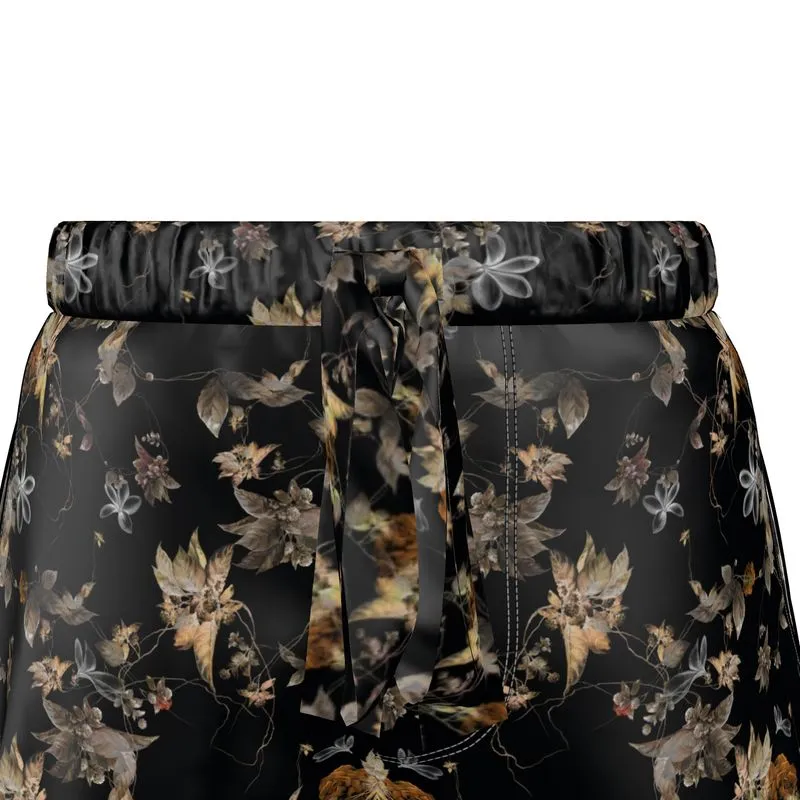 Womens Luxury Pyjama Shorts - Moon Light Botanicals Collection