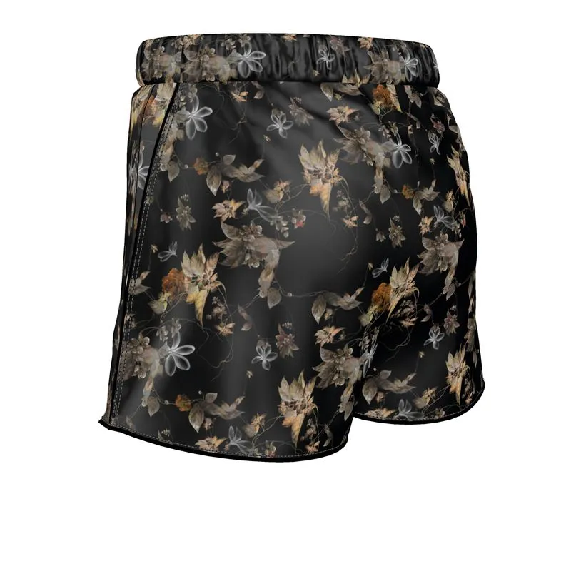 Womens Luxury Pyjama Shorts - Moon Light Botanicals Collection