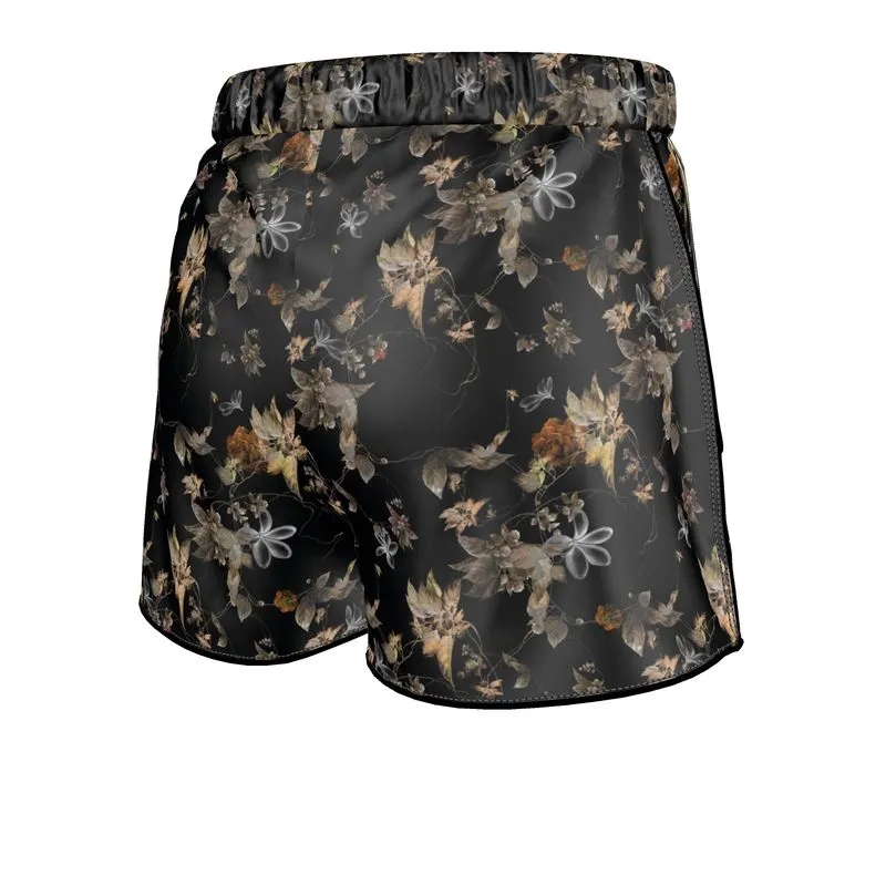 Womens Luxury Pyjama Shorts - Moon Light Botanicals Collection